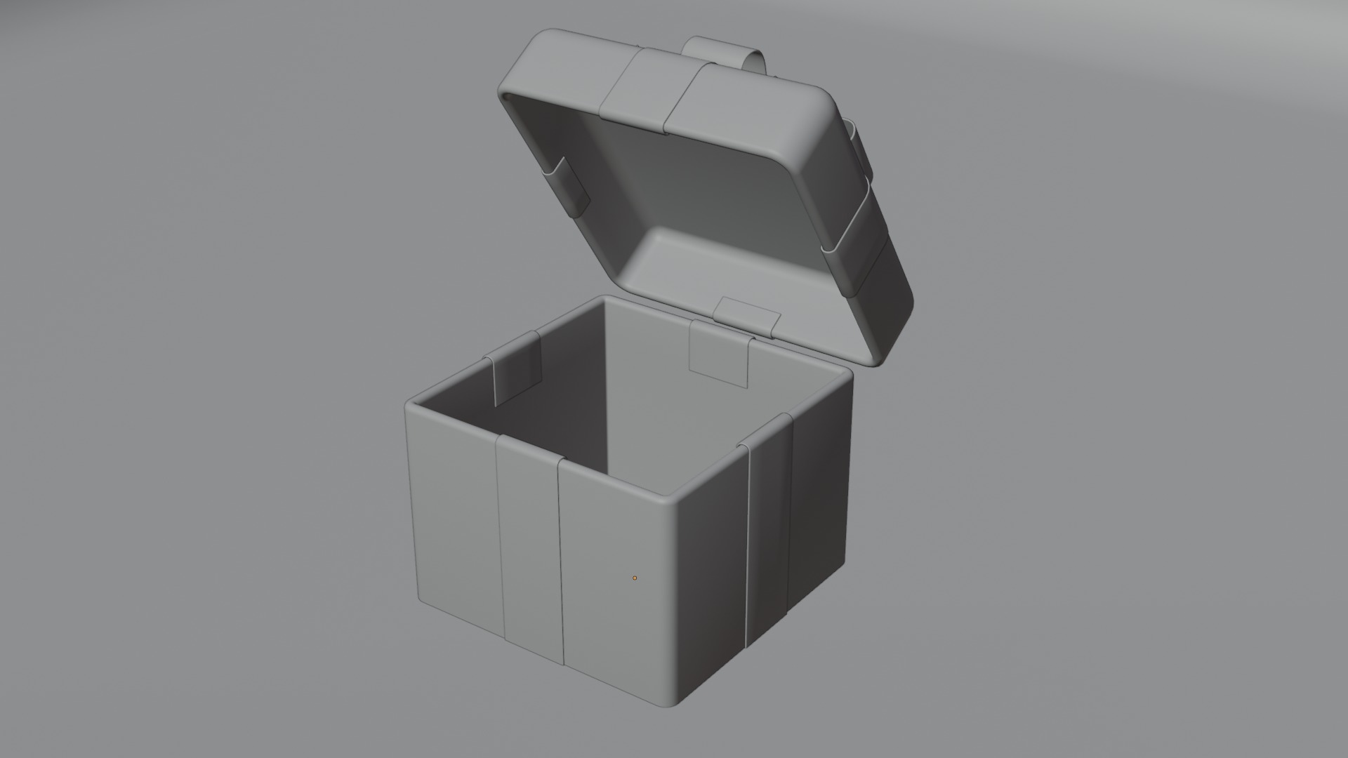 Elegant Gift Box 3D Model Low-poly 3D model_8