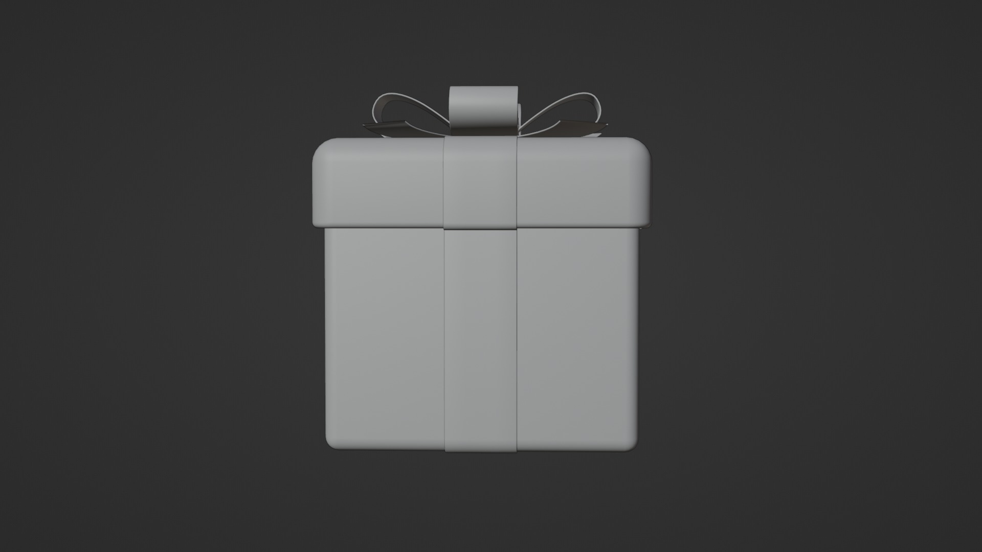 Elegant Gift Box 3D Model Low-poly 3D model_13
