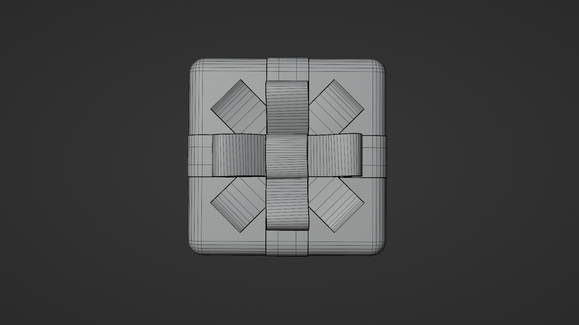 Elegant Gift Box 3D Model Low-poly 3D model_21