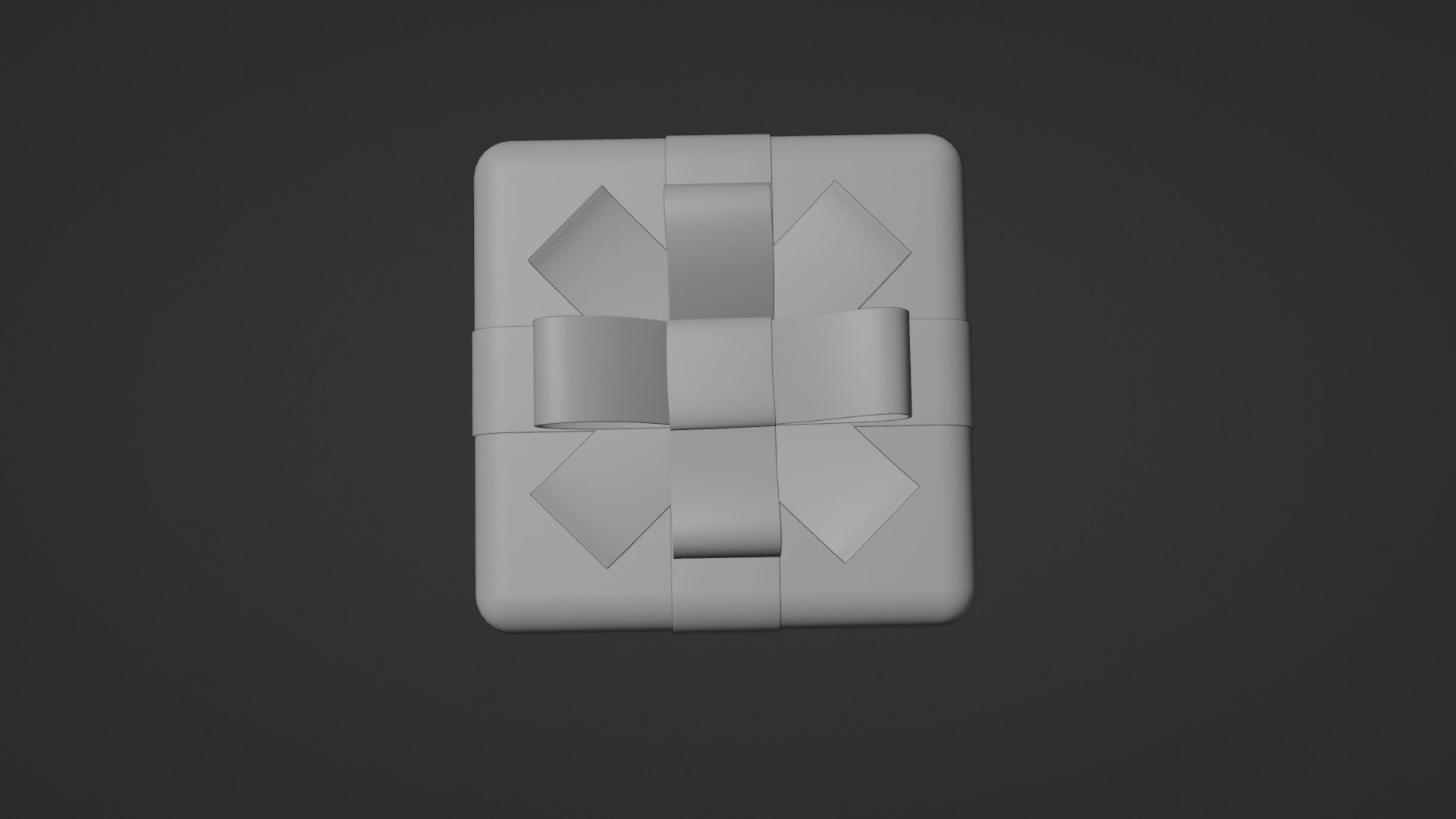 Elegant Gift Box 3D Model Low-poly 3D model_14