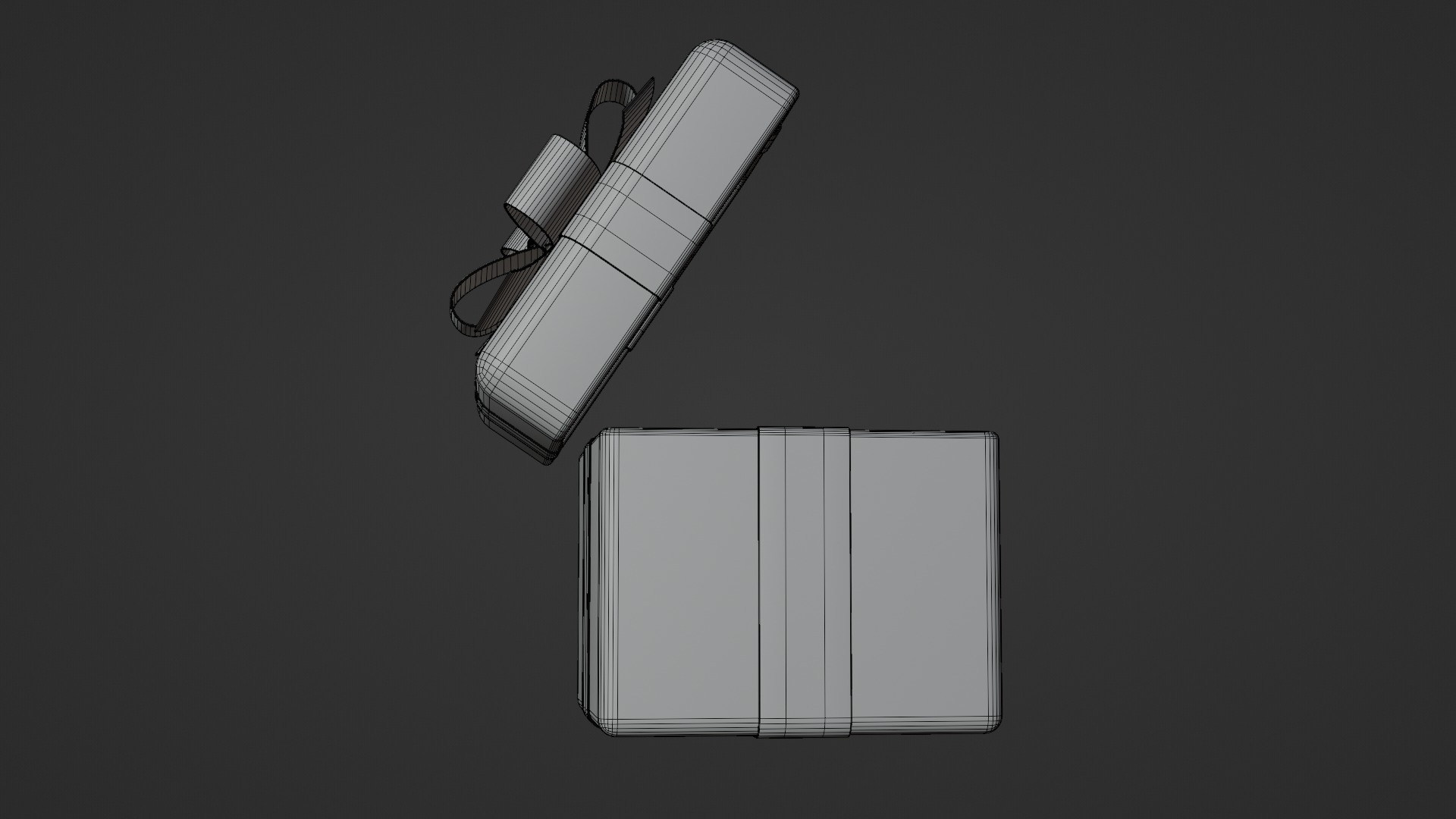 Elegant Gift Box 3D Model Low-poly 3D model_18