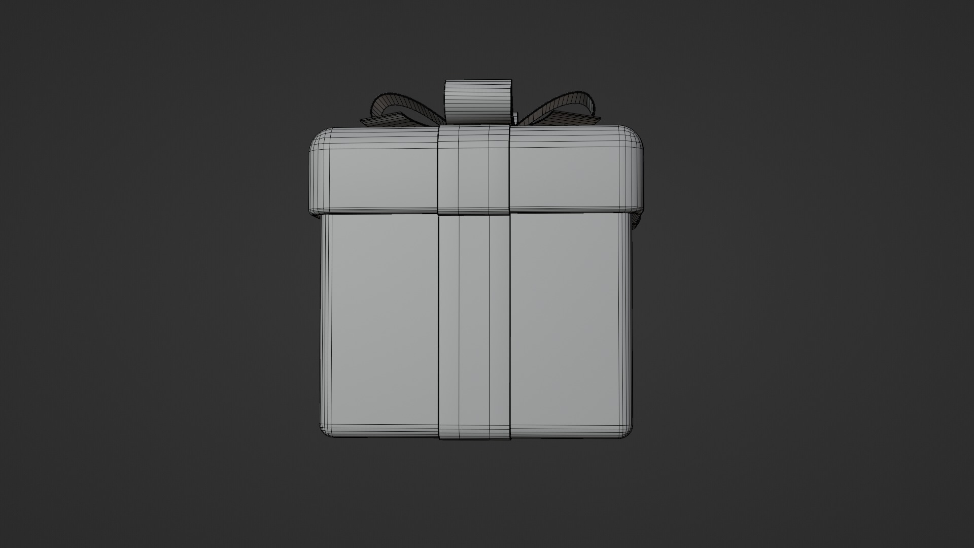 Elegant Gift Box 3D Model Low-poly 3D model_20