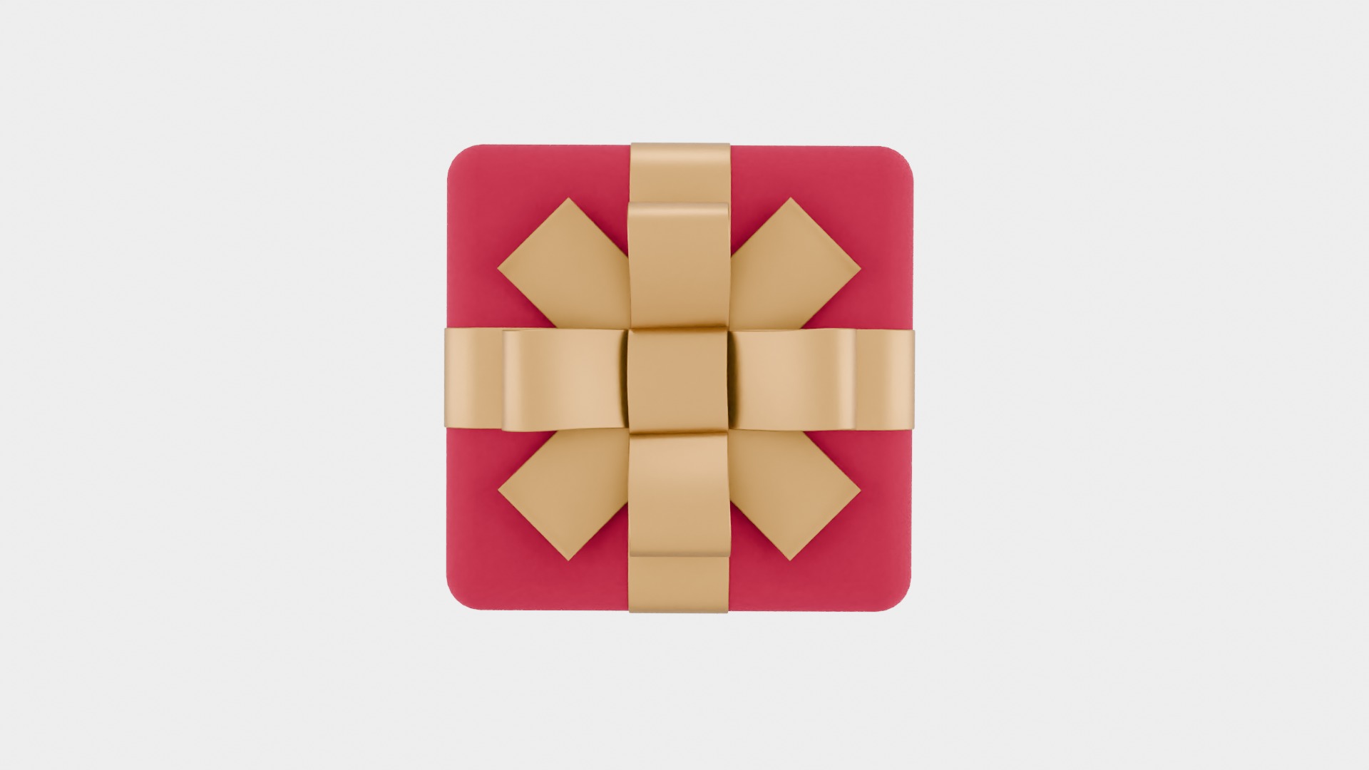 Elegant Gift Box 3D Model Low-poly 3D model_3