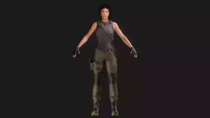 Tomb Raider Lara Tactical