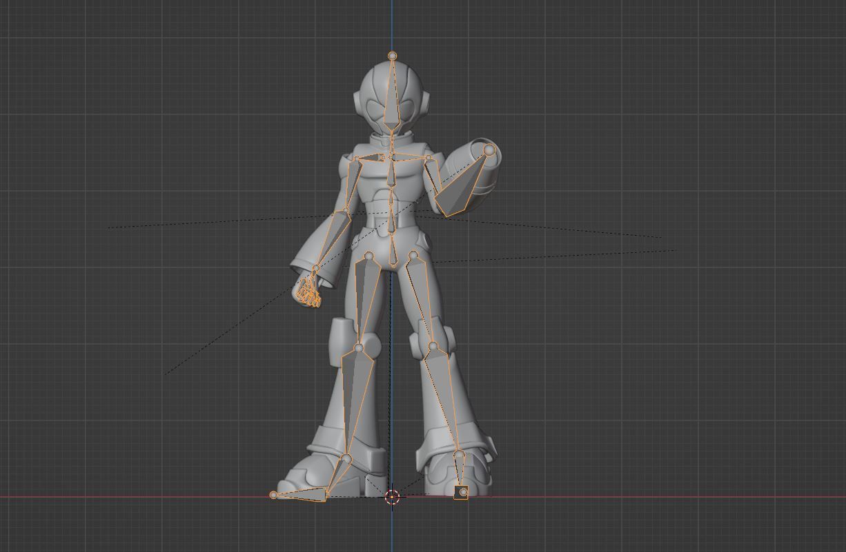 Mega Man - Secret Level 3D model_12