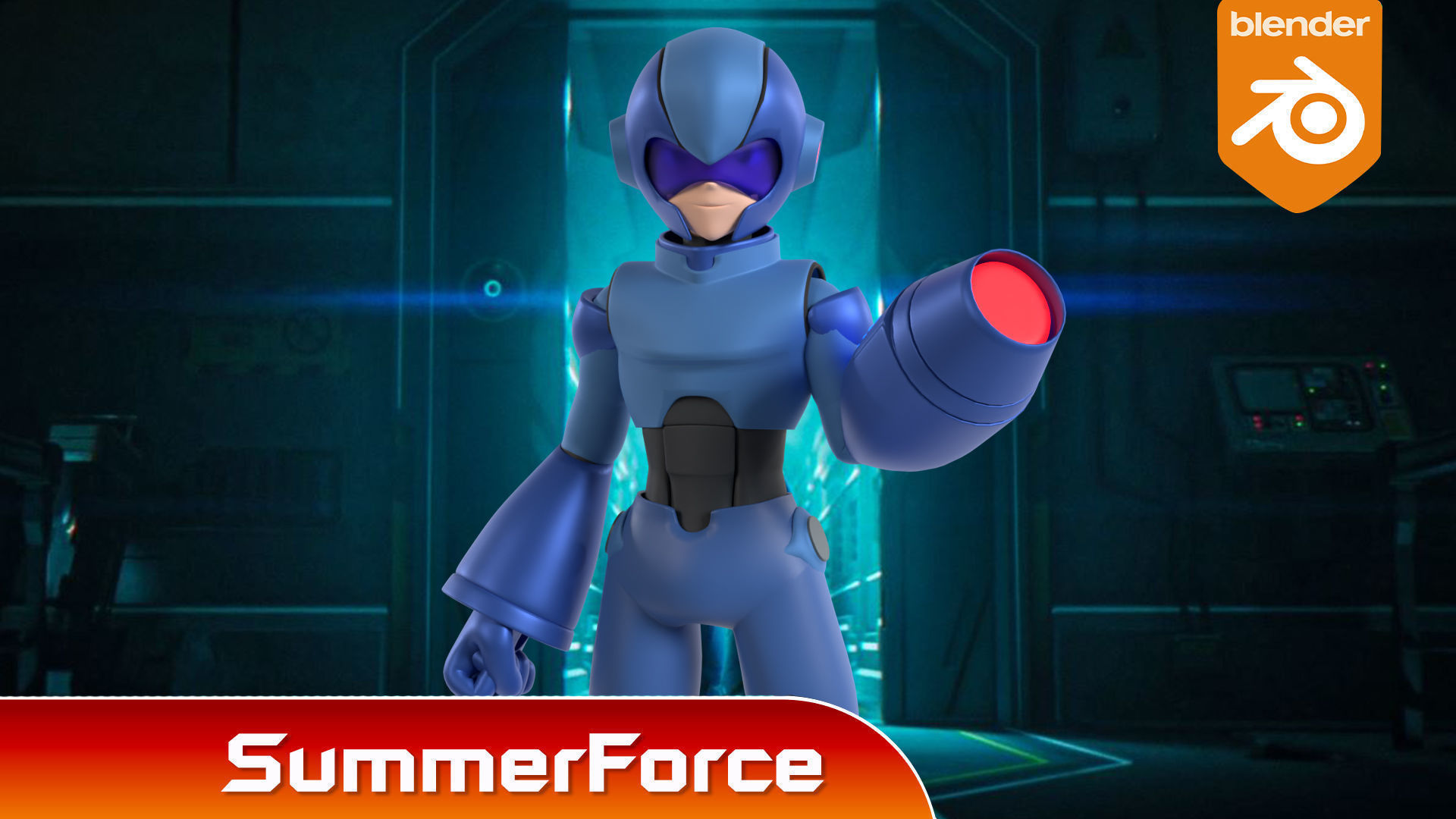 Mega Man - Secret Level 3D model_1