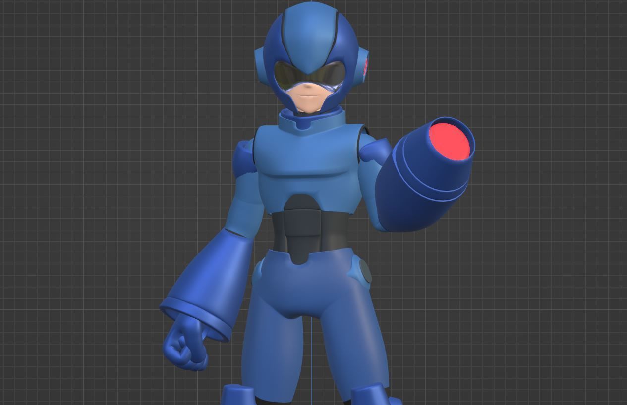 Mega Man - Secret Level 3D model_7