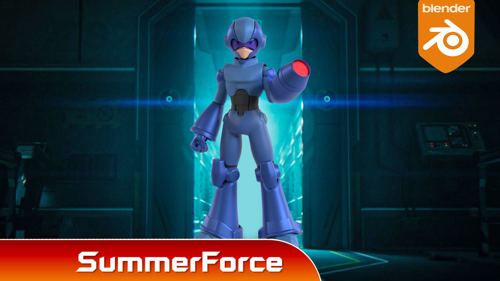 Mega Man - Secret Level 3D model_2