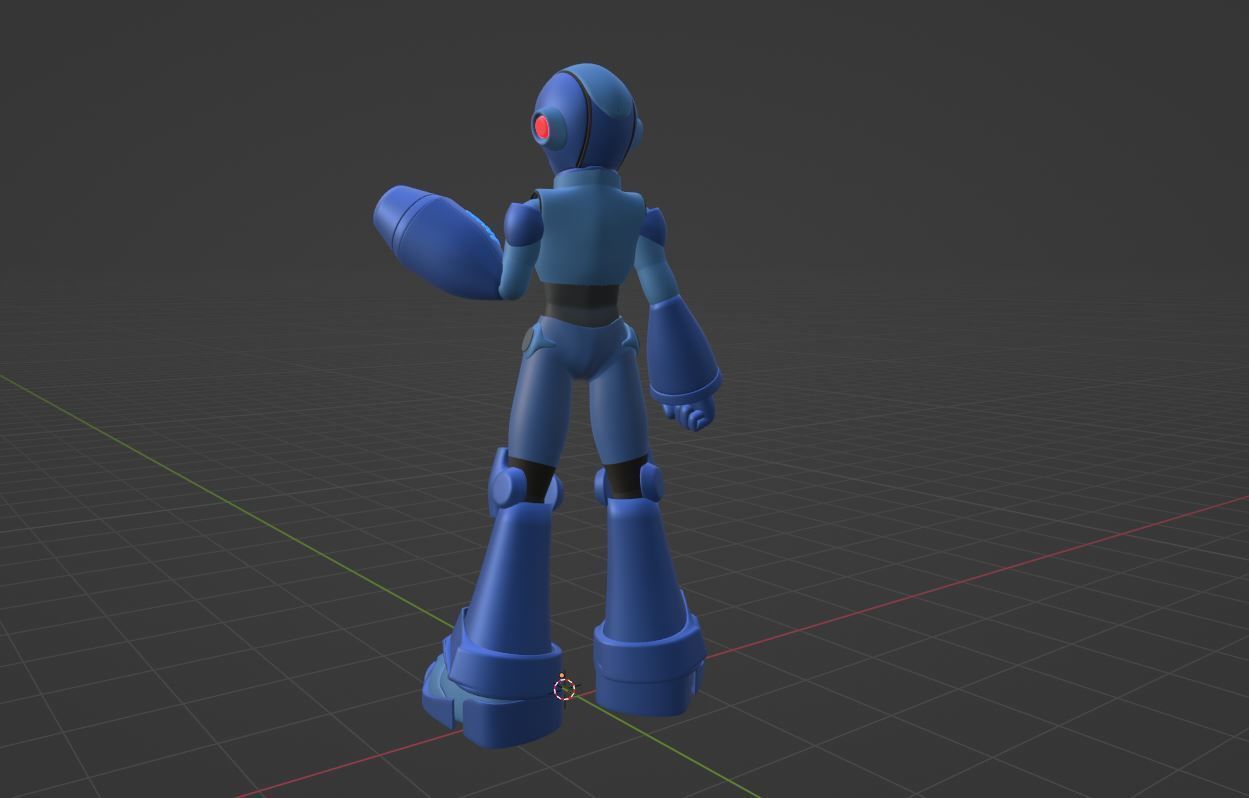 Mega Man - Secret Level 3D model_5