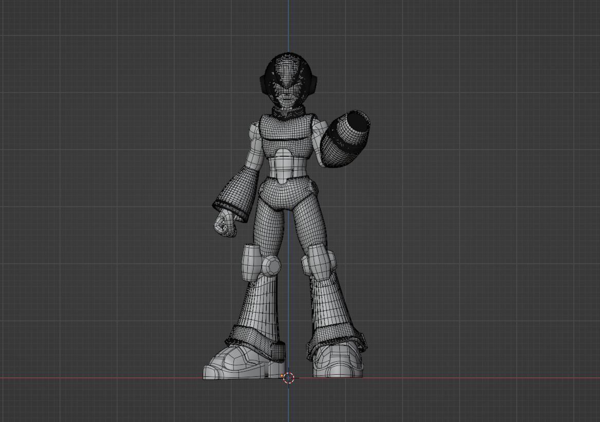Mega Man - Secret Level 3D model_8