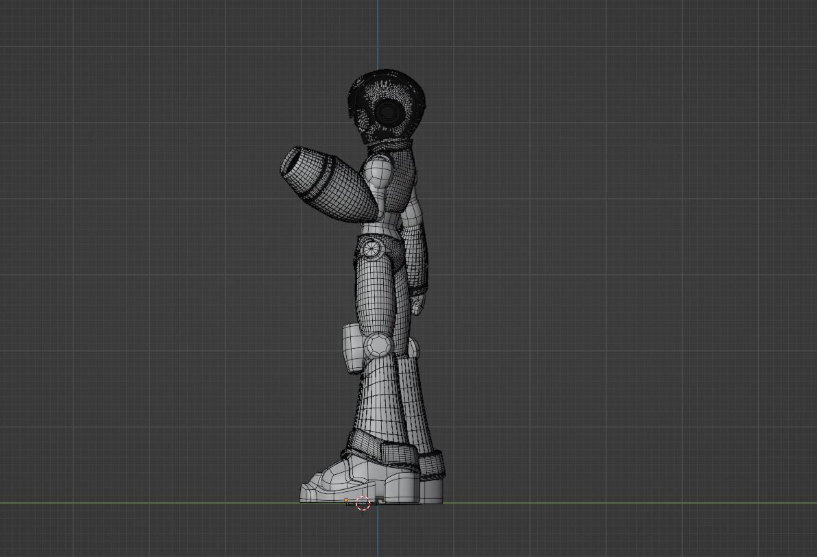 Mega Man - Secret Level 3D model_9
