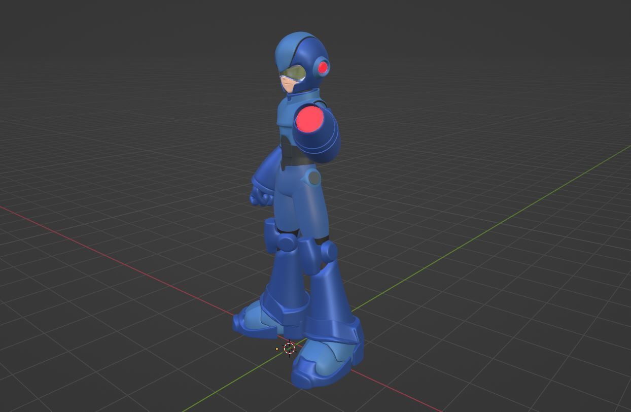 Mega Man - Secret Level 3D model_4