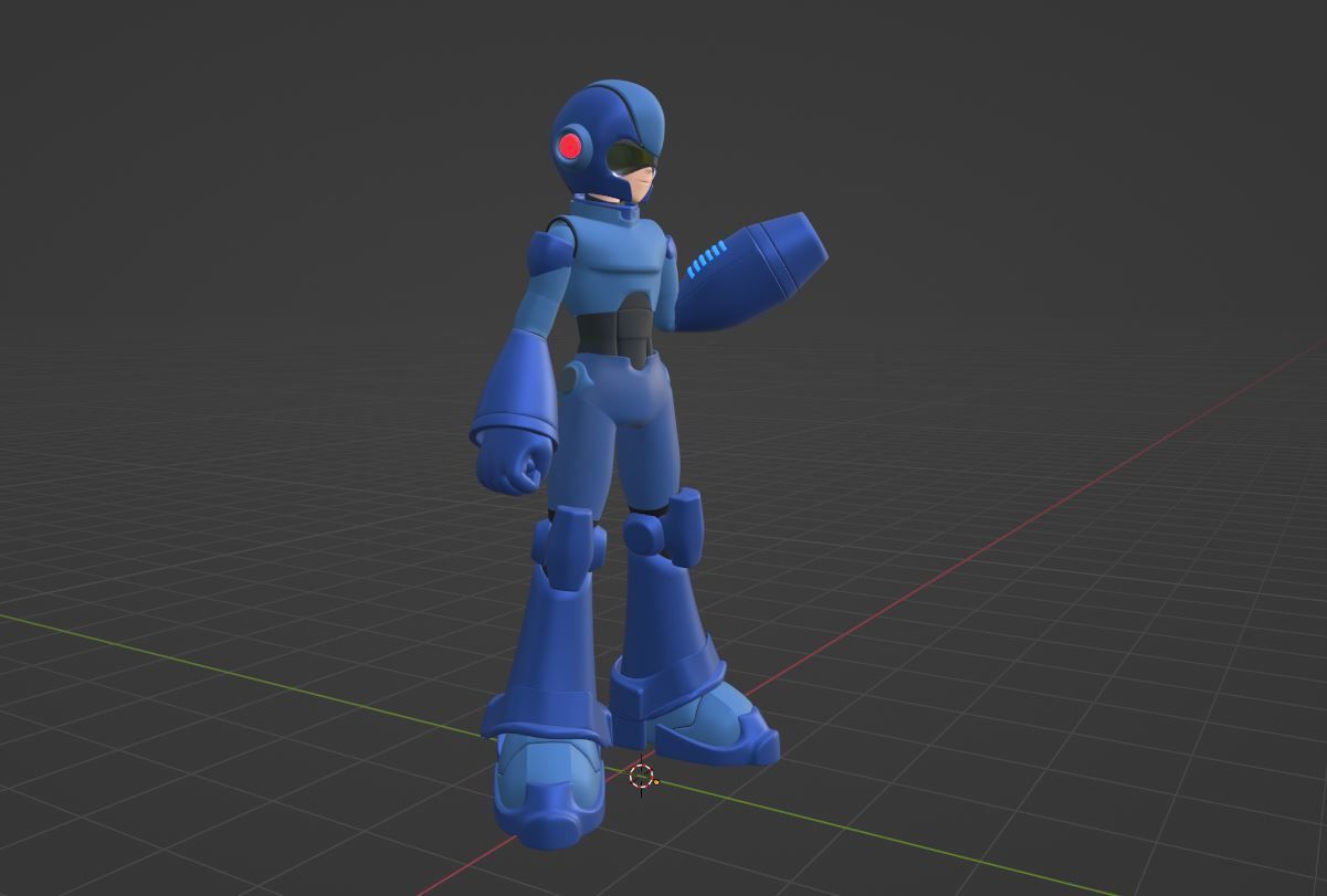 Mega Man - Secret Level 3D model_6