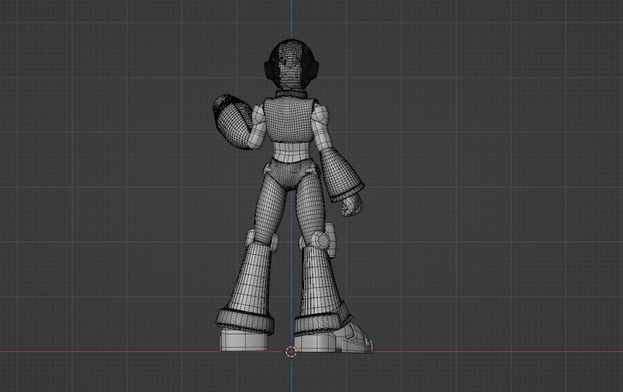 Mega Man - Secret Level 3D model_10