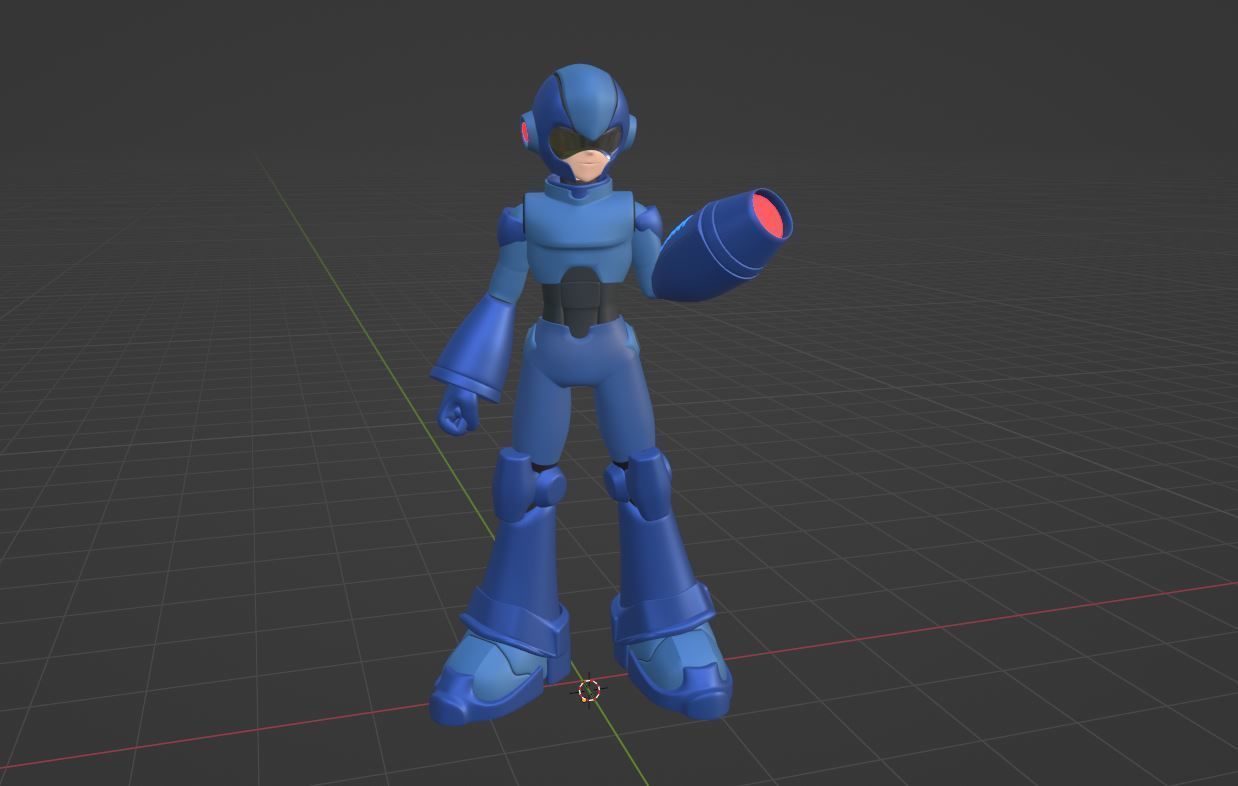 Mega Man - Secret Level 3D model_3