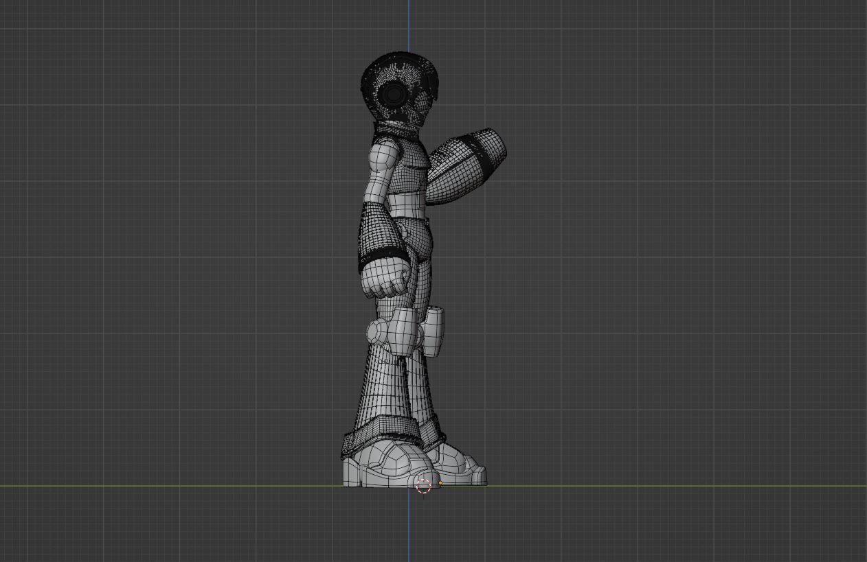 Mega Man - Secret Level 3D model_11