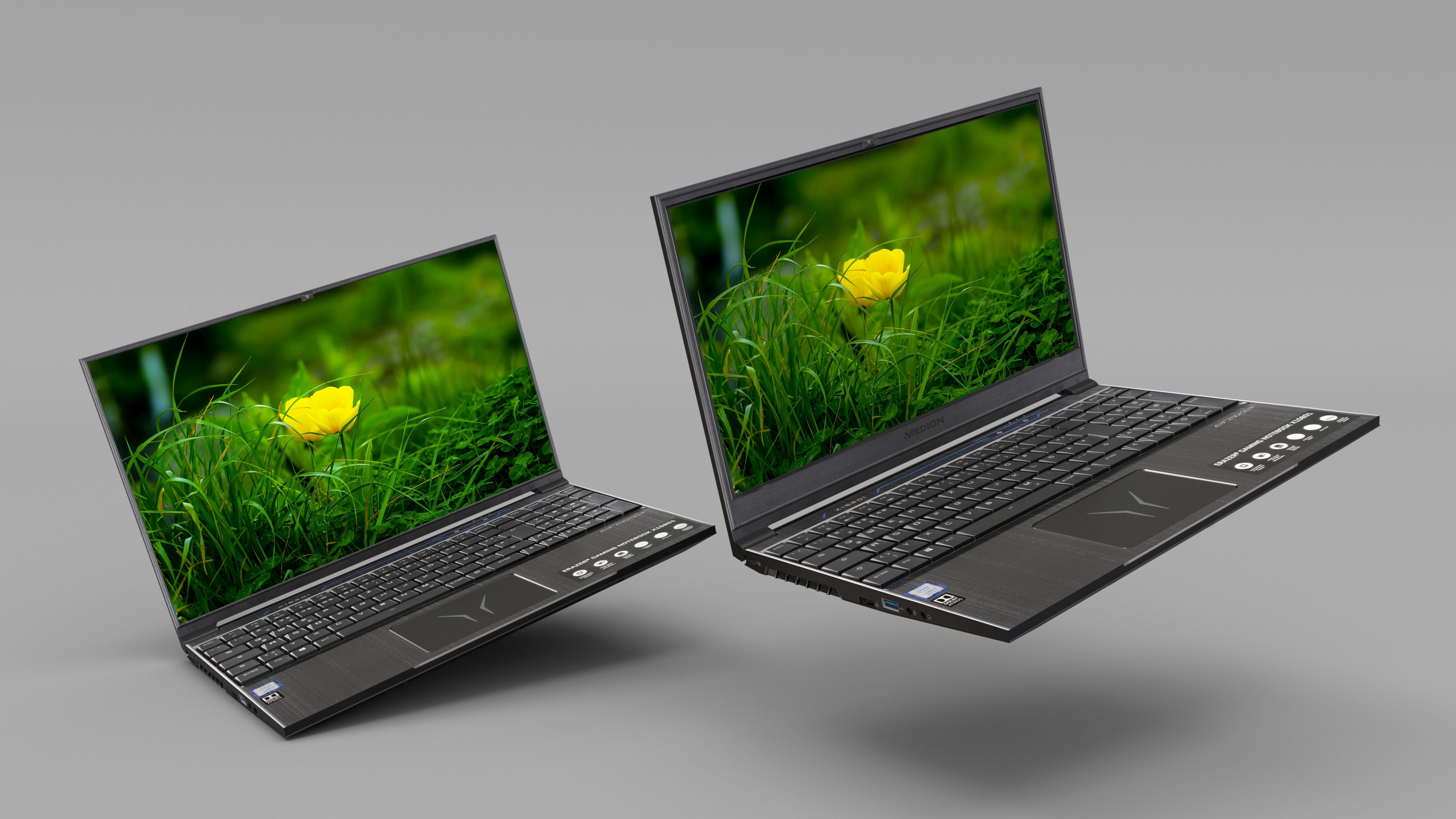 LAPTOP-MODEL Low-poly 3D model_9