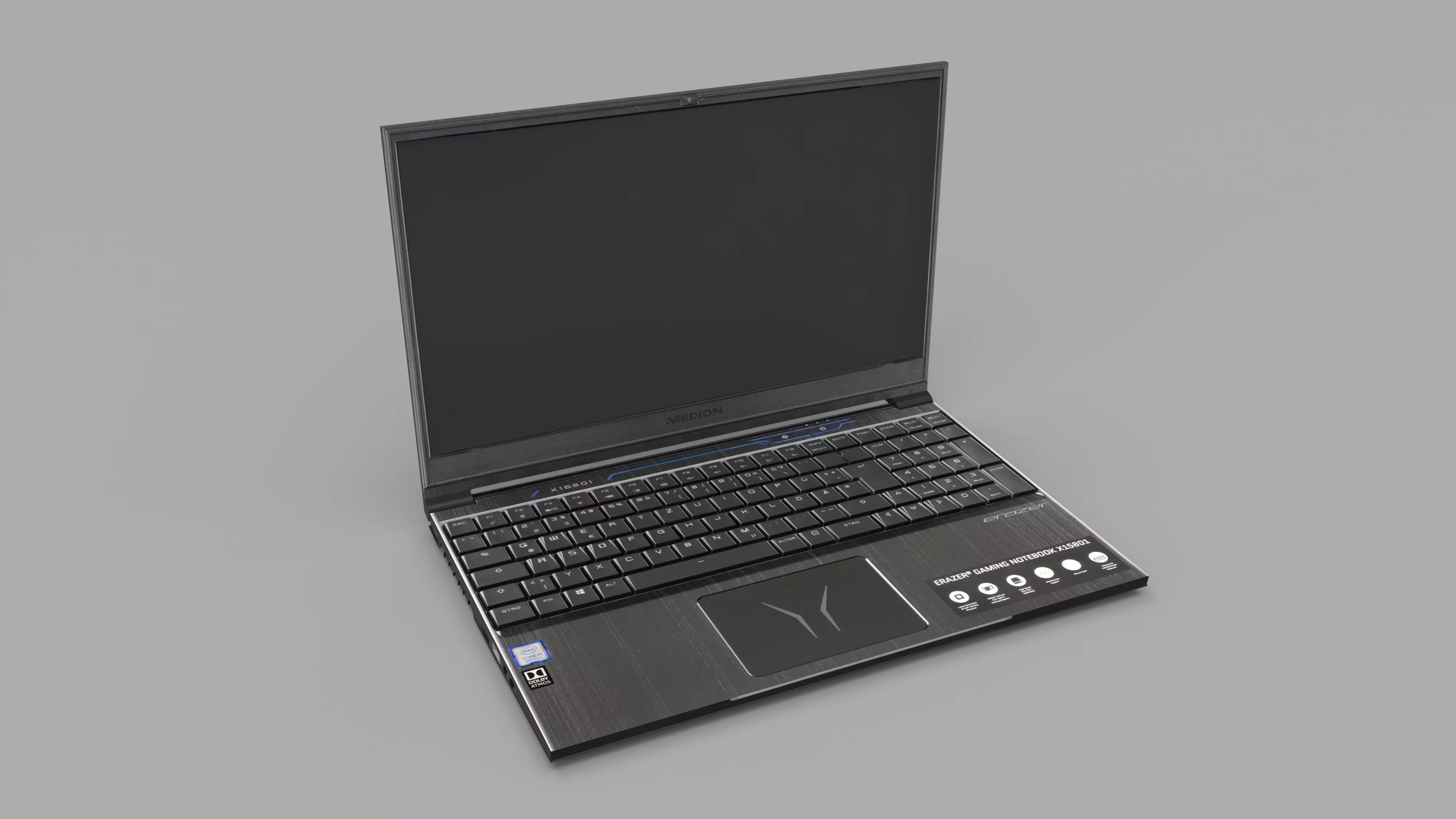 LAPTOP-MODEL Low-poly 3D model_0