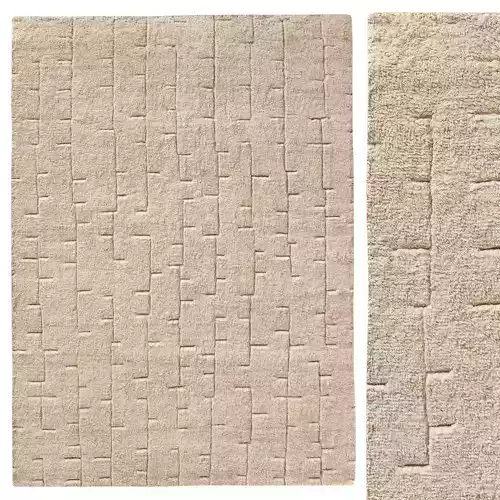 Hadya Wool Rug Wheat