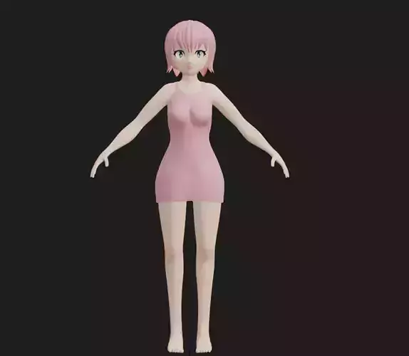 anime girl character