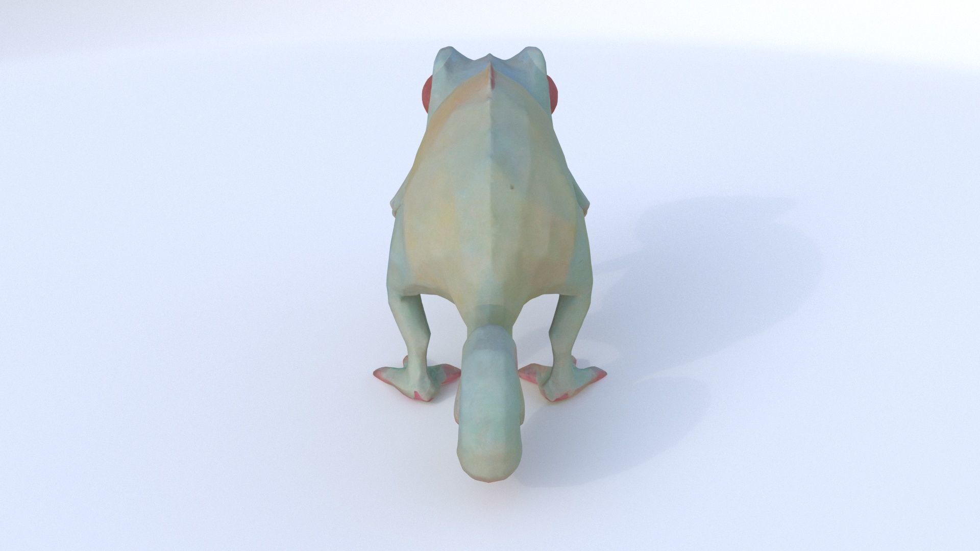 Chameleon 3D model_4