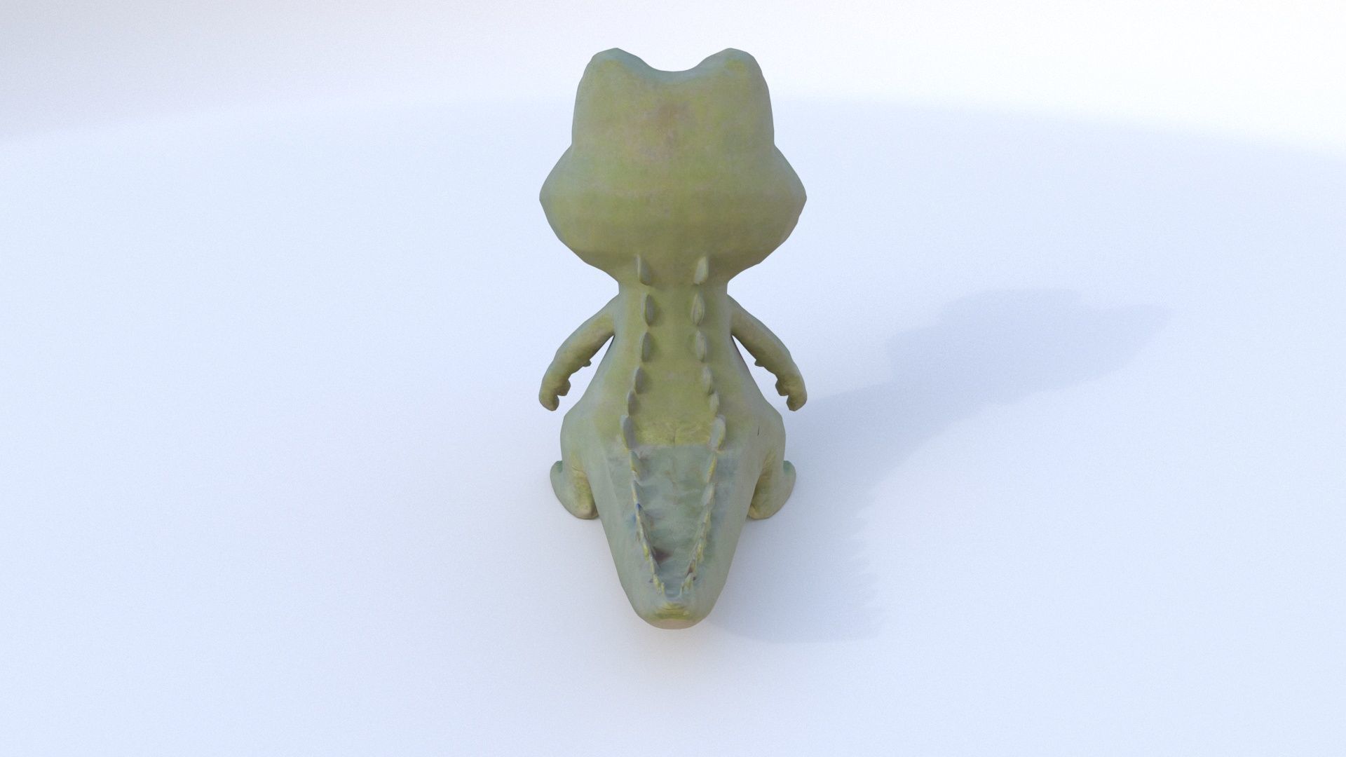 Crocodile 3D model_4