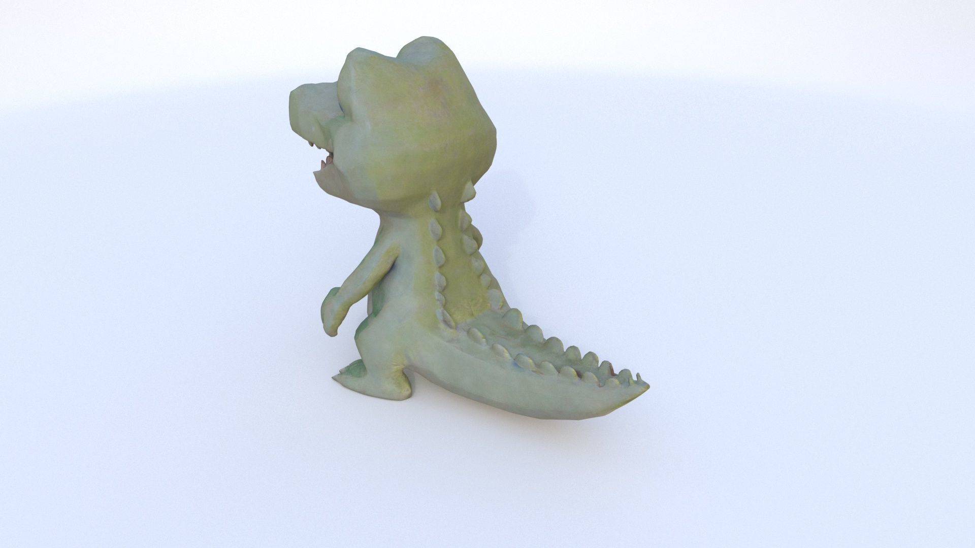 Crocodile 3D model_3