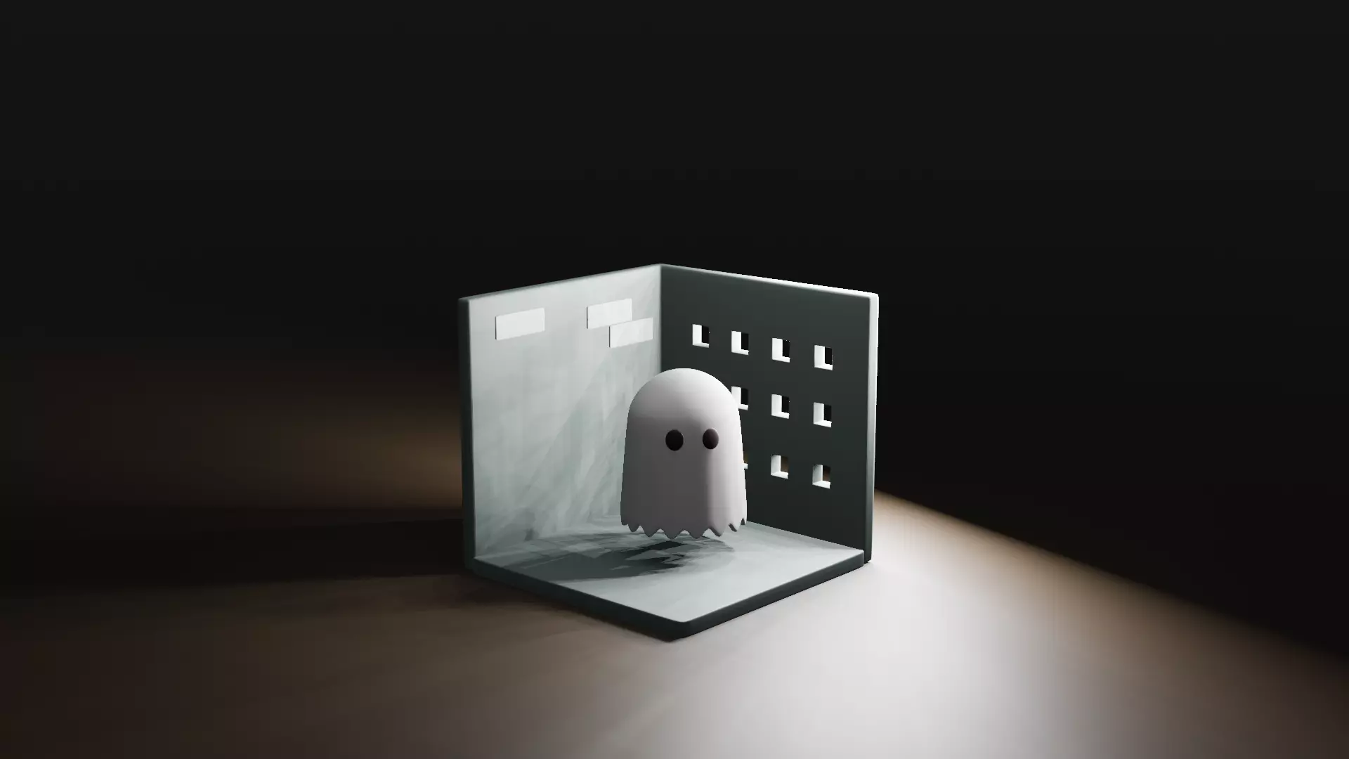 Ghost room Free 3D model