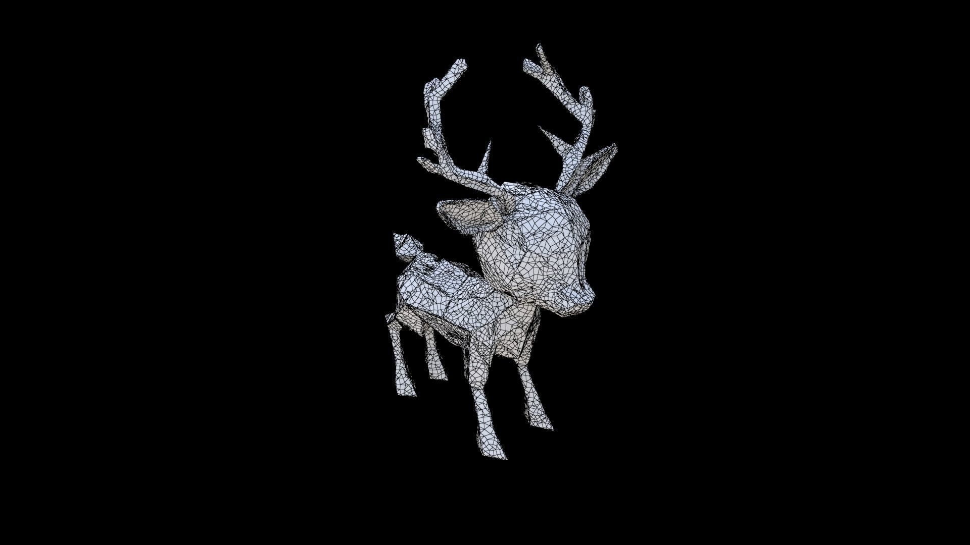 Deer 3D model_5