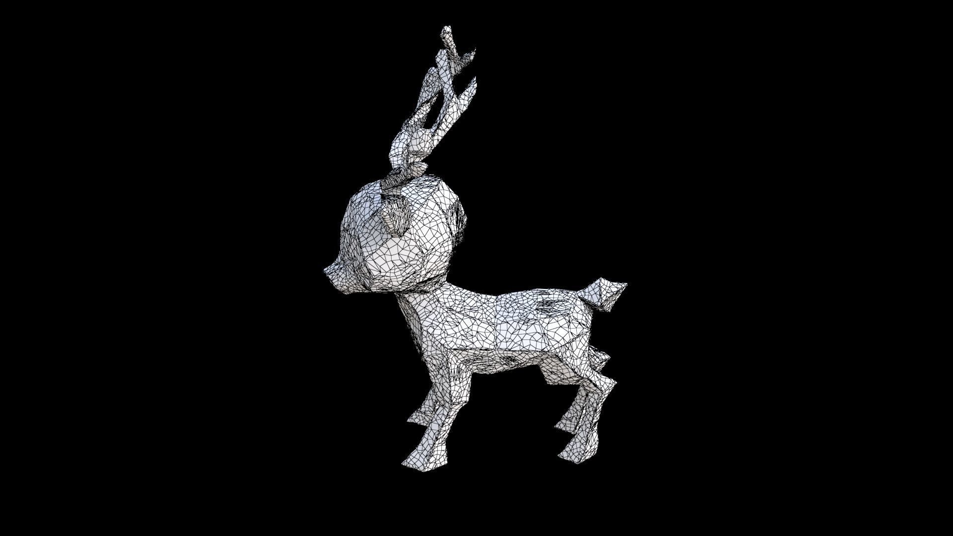 Deer 3D model_7