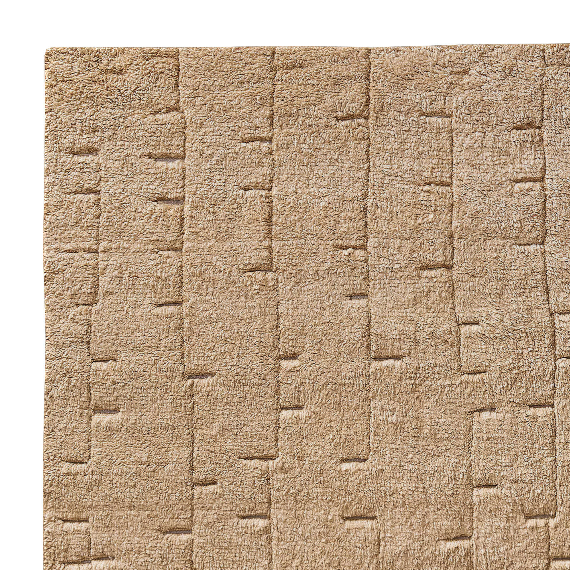 Hadya Wool Rug Burnt Caramel 3D model_4