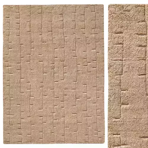 Hadya Wool Rug Burnt Caramel