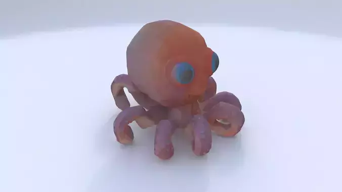 Octopus 3D model