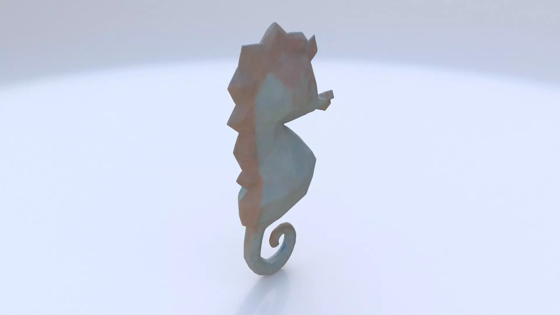 Seahorse 3D model_0