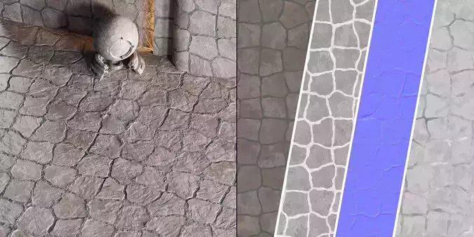 H112 Stone - PBR - 4K - Seamless - SBSAR