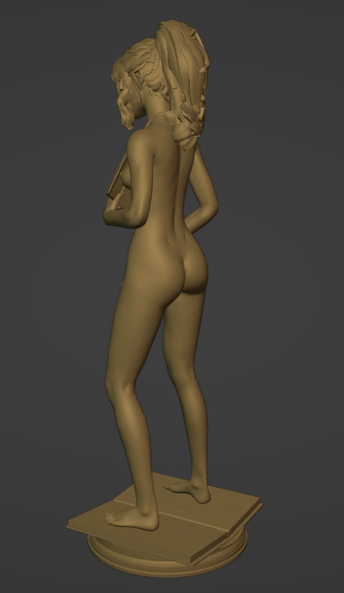 Hermione - Book Covered 3D print model_5