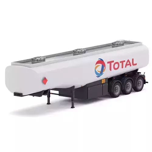 Total Fuel Semi Tank Trailer