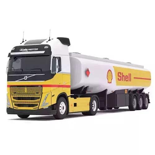 SHELL Volvo fh16 with Fuel Semi Tank Trailer