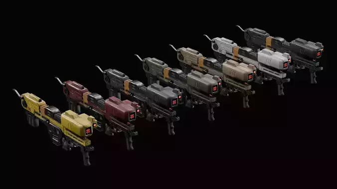 SPARTAC Laser Shoulder Mounted Weapon Bundle