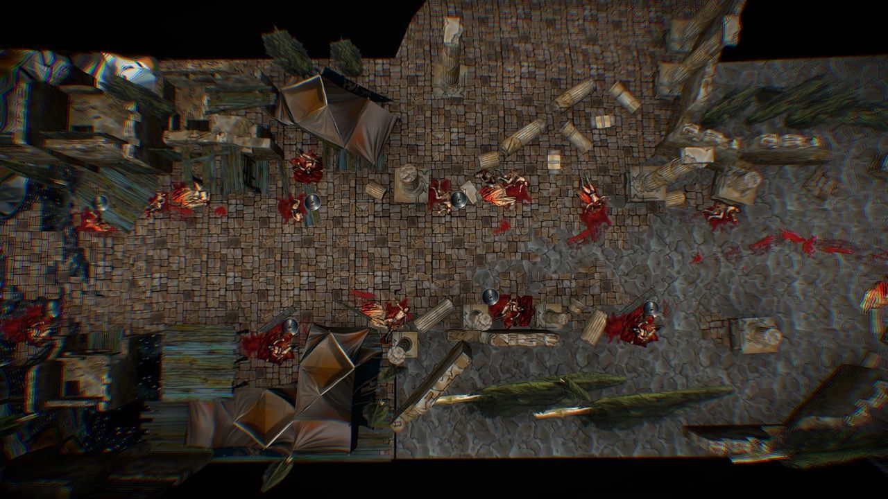 Scene Level Ancient Location Road Ship Boat Corpse Ruin Volcano Low-poly 3D model_15