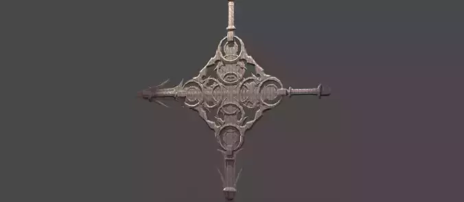 Air element Sword Cross 