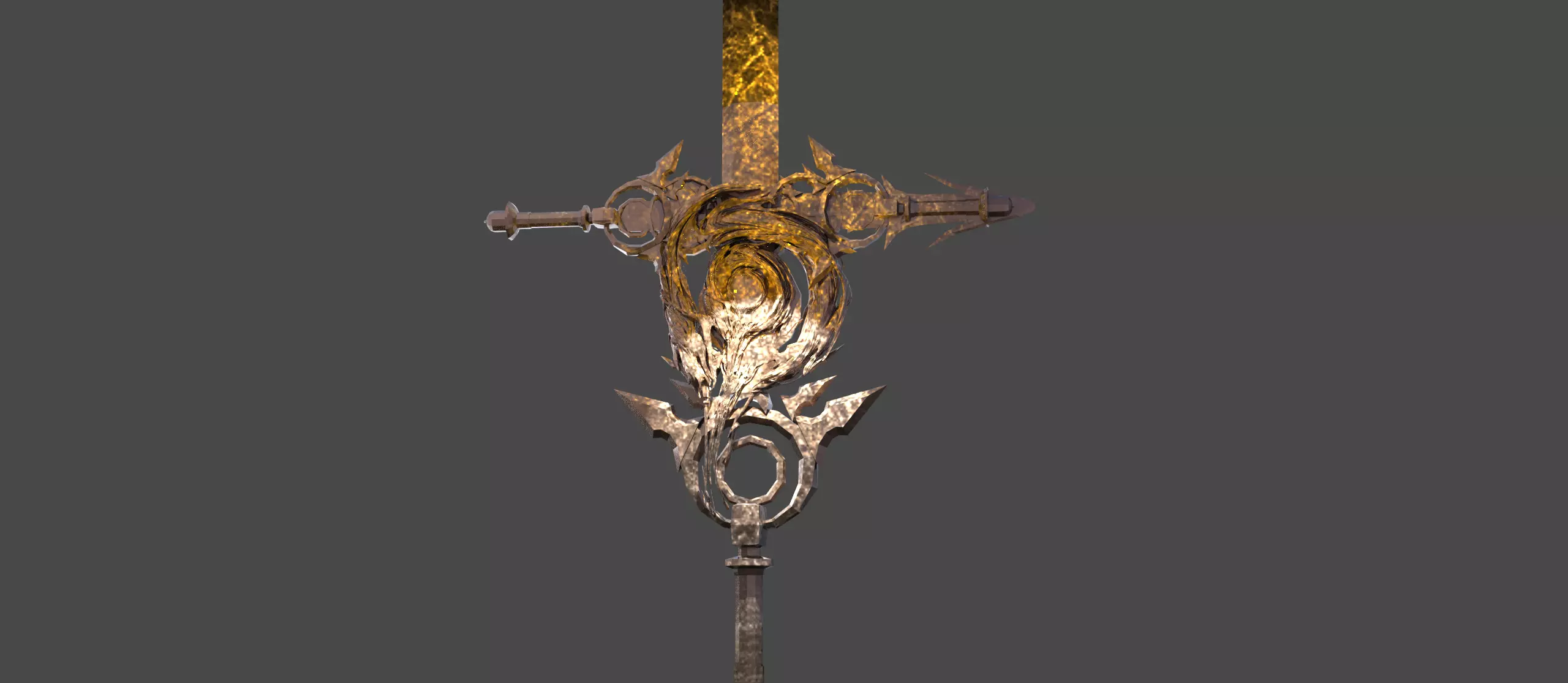 Air element hilt 4 3D model_0