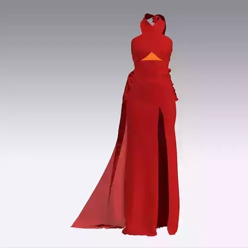 dress halter neckline  