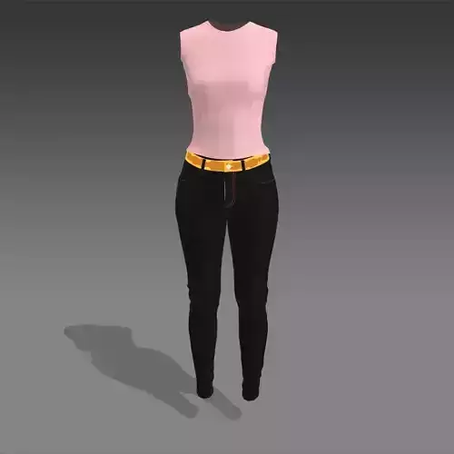 blouse and pant modern look