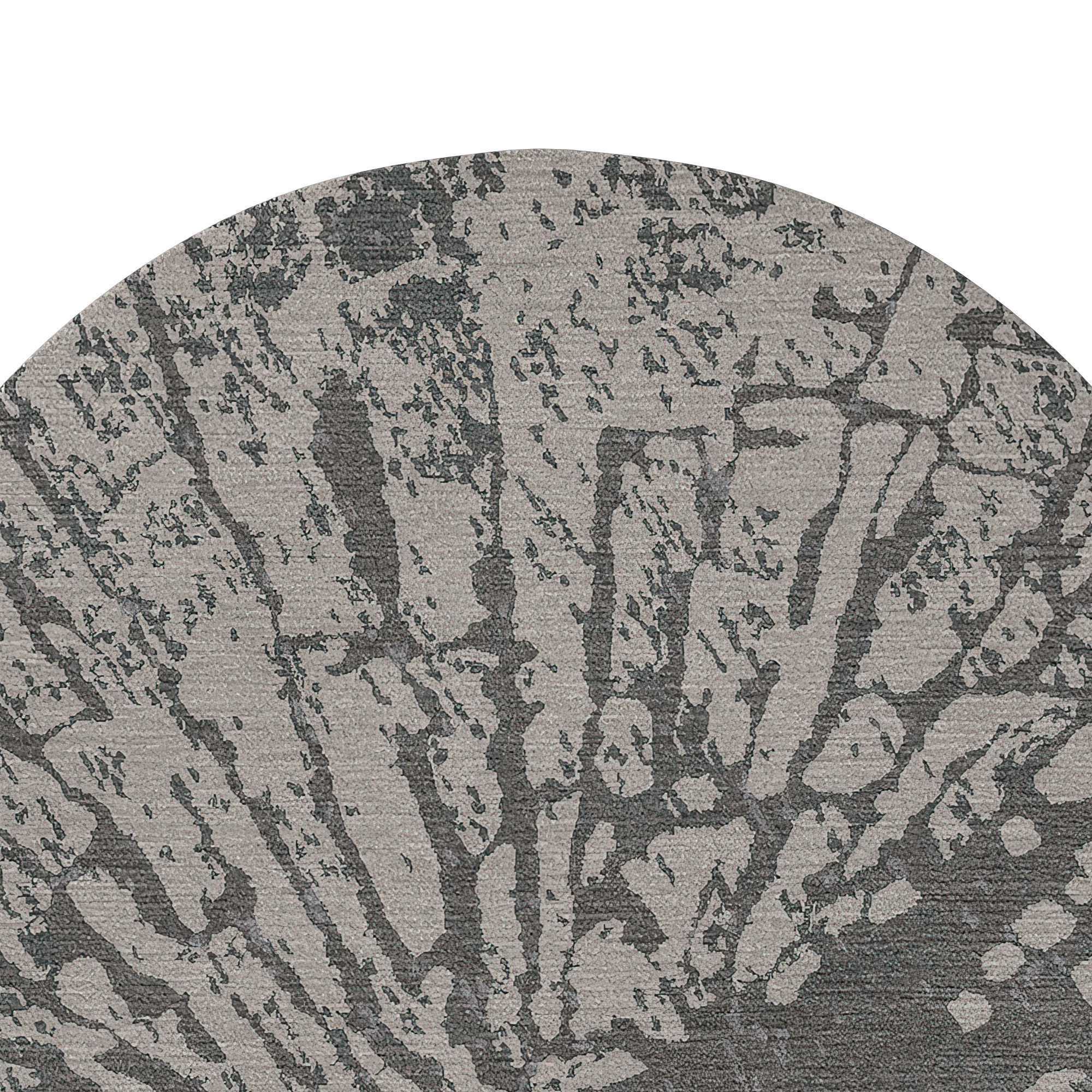 Orbital Waves Hand Tufted Wool 3D model_4