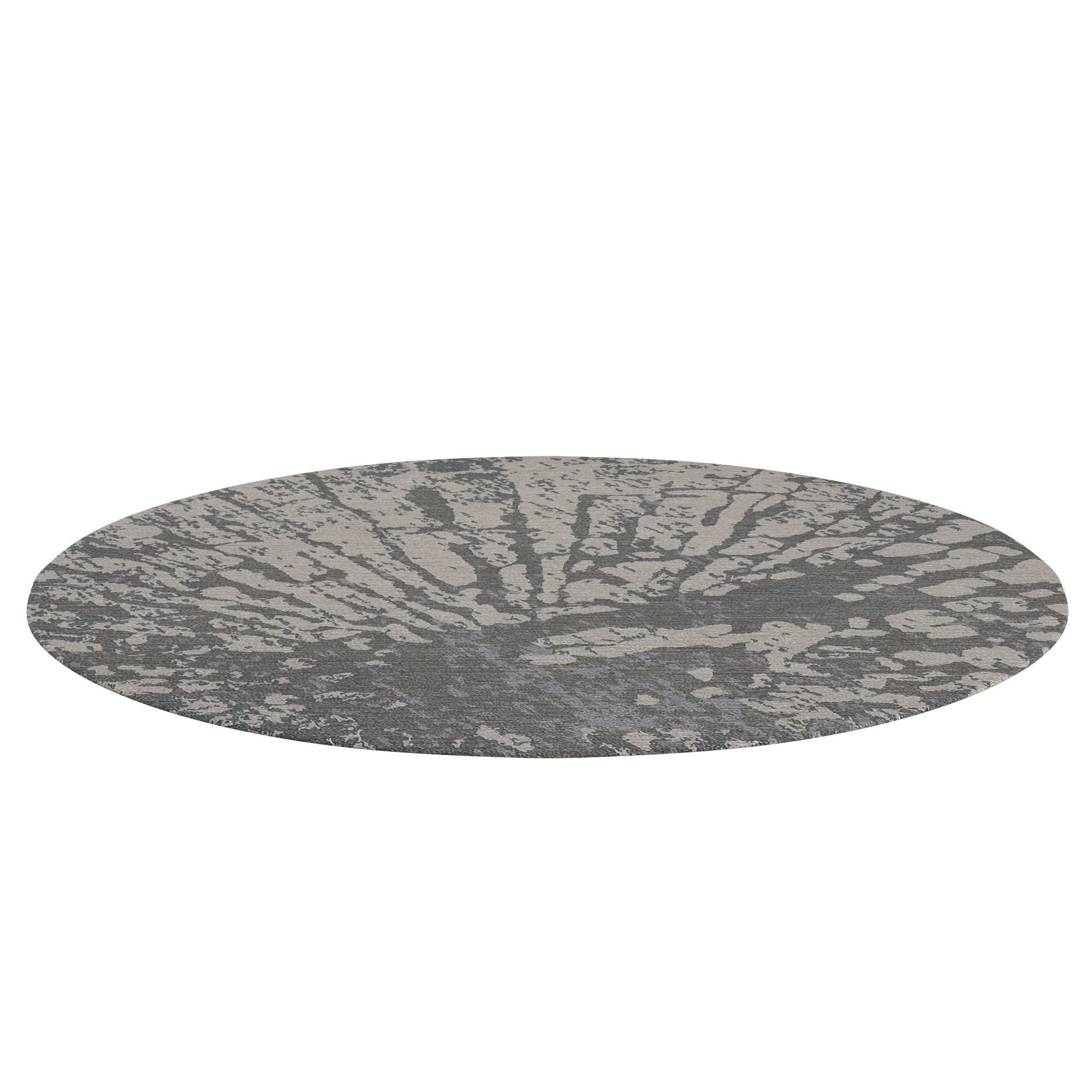 Orbital Waves Hand Tufted Wool 3D model_3