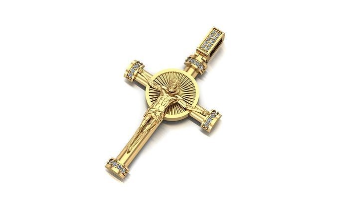 Cross Jesus 3D print model