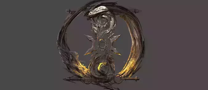 Healers Tree Wall engraving 1