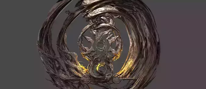 Healers Tree Wall engraving 3