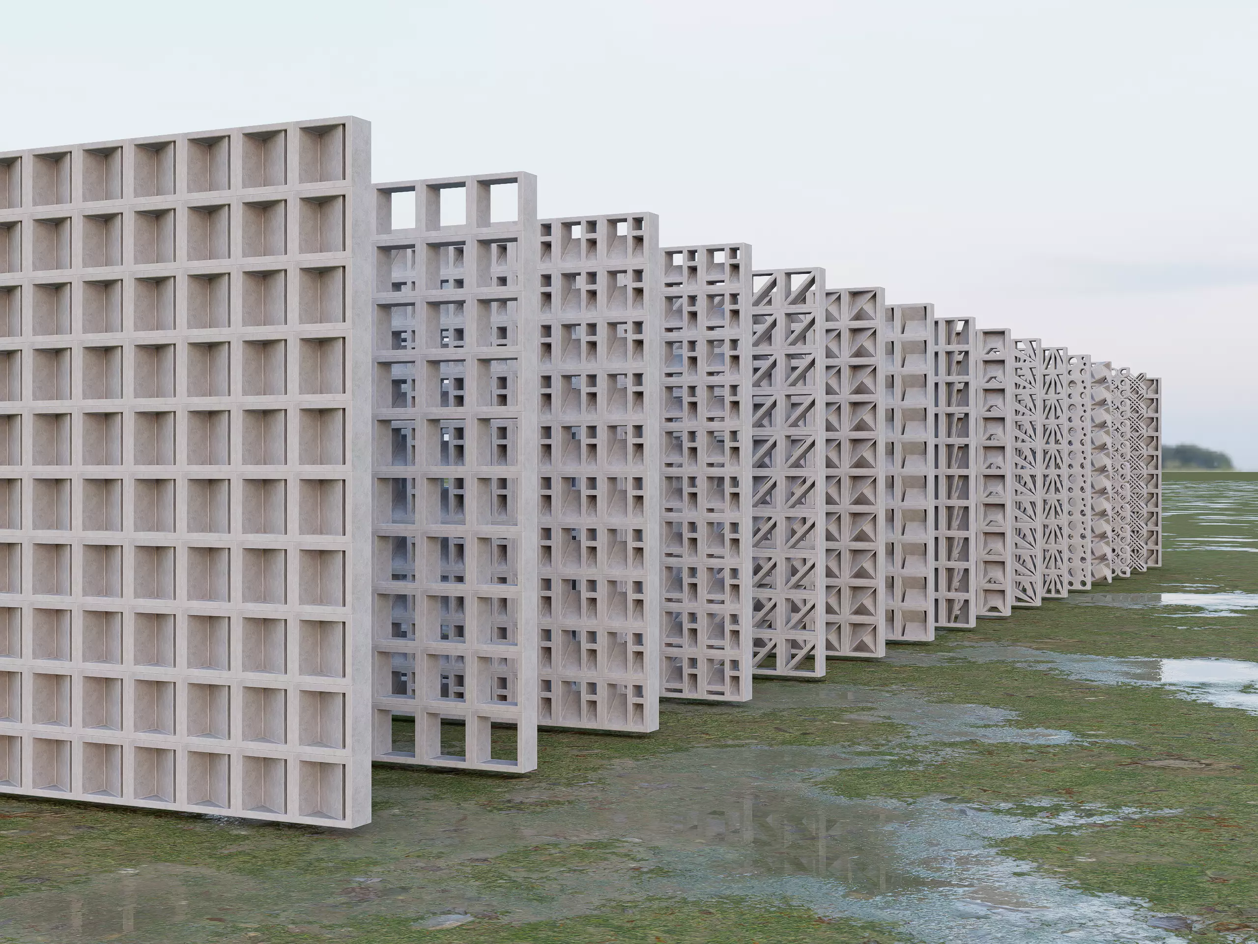 CONCRETE ROSTER PACK 01 3D model_0